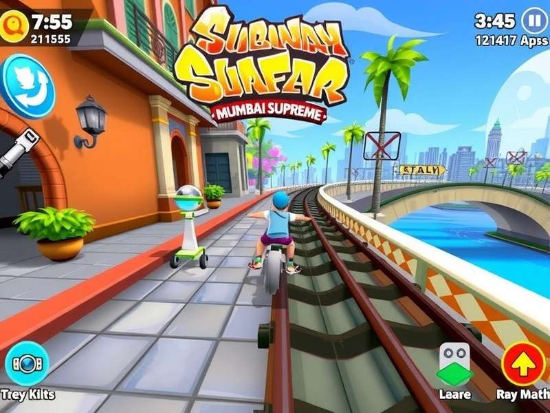 Subway Surf Mumbai Supreme Game Cover